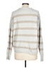 American Eagle Outfitters Stripes Silver Pullover Sweater Size L - photo 2