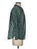 J.Crew 100% Cotton Checkered-gingham Green Long Sleeve Blouse Size 00 - photo 4