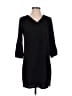 Old Navy 100% Rayon Solid Black Casual Dress Size XS - photo 1
