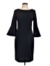 Jessica H Solid Black Cocktail Dress Size 10 - photo 1