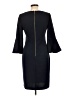 Jessica H Solid Black Cocktail Dress Size 10 - photo 2
