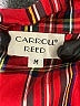 Carroll Reed Plaid Red Long Sleeve Button-Down Shirt Size M - photo 7