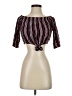 Ambiance 100% Rayon Black 3/4 Sleeve Blouse Size S - photo 1
