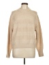 The Cashmere Project Solid Tan Turtleneck Sweater Size S - photo 1