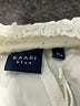 Kaari Blue 100% Polyester Ivory White 3/4 Sleeve Blouse Size L - photo 7
