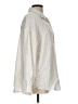 Unbranded Stripes Ivory Long Sleeve Button-Down Shirt Size L - photo 4