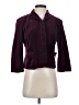 Calvin Klein Burgundy Blazer Size 4 - photo 1