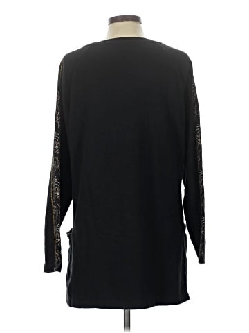 Susan Graver Long Sleeve Top (view 2)