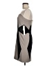 Aryn K. 100% Polyester Graphic Gray Cocktail Dress Size M - photo 5