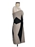 Aryn K. 100% Polyester Graphic Gray Cocktail Dress Size M - photo 4