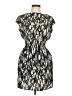 Guess 100% Polyester Graphic Black Cocktail Dress Size S - photo 1