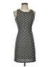 Addie Chevron-herringbone Black Cocktail Dress Size S - photo 1