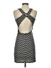 Addie Chevron-herringbone Black Cocktail Dress Size S - photo 2
