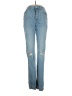 Forever 21 Hearts Blue Jeans Size 26 waist - photo 1