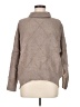 M Magaschoni Tan Gray Turtleneck Sweater Size M - photo 1