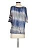 Venus Blue Short Sleeve Blouse Size S - photo 2