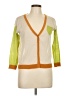 Mak B. by Mak Color Block Orange Cardigan Size S - photo 1