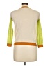 Mak B. by Mak Color Block Orange Cardigan Size S - photo 2