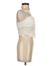 Shein Ivory Sleeveless Top Size 4 - photo 4