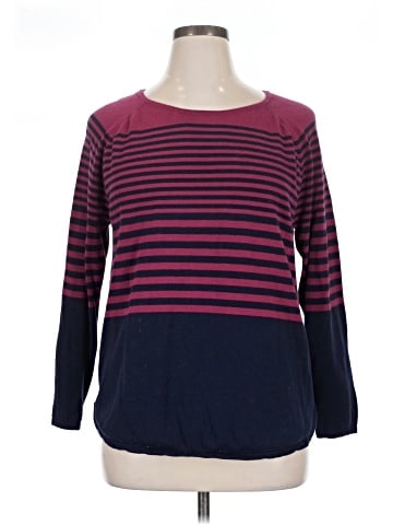 Indigo Pullover Sweater (view 1)