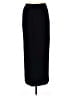 Oleg Cassini Solid Black Formal Skirt Size 14 - photo 1