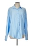 Unbranded 100% Polyester Blue Long Sleeve Blouse Size L - photo 1