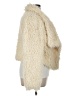 Decree 100% Polyester Ivory Faux Fur Jacket Size XL - photo 4