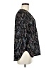 Dex Black 3/4 Sleeve Blouse Size M - photo 4