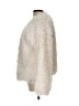 Mystree 100% Polyester Ivory Faux Fur Jacket Size L - photo 5