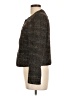 Ecru 100% Polyester Tweed Brown Jacket Size L - photo 5