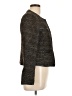 Ecru 100% Polyester Tweed Brown Jacket Size L - photo 4