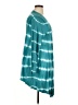 Torrid Teal Blue Kimono Size 1X Plus (1) - photo 4