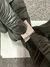 Unbranded Solid Black Casual Dress Size L - photo 7