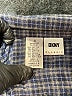 DKNY Houndstooth Blue Long Sleeve Button-Down Shirt Size 4 - photo 7