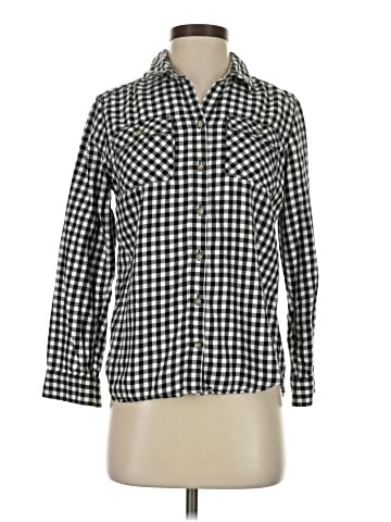 Eddie Bauer 3/4 Sleeve Button-Down Shirt (view 1)