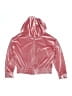 Btween Metallic Pink Zip Up Hoodie Size 10 - photo 1