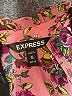 Express 100% Polyester Purple Long Sleeve Blouse Size XS - photo 7