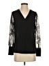 Catherine Malandrino 100% Polyester Black Long Sleeve Blouse Size S - photo 1