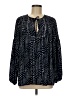 Gap Blue Long Sleeve Blouse Size M - photo 1