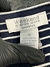 Weekend 100% Cotton Stripes Black Casual Dress Size M - photo 7