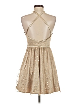 halter cowl neck mini dress A-list Halter Cowl Neck Mini Dress Chocolate main image 0