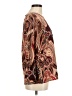 Chico's Brown Long Sleeve Blouse Size Med (1) - photo 4