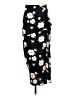 Topshop 100% Viscose Floral Black Casual Skirt Size 4 - photo 1