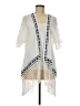 Elan 100% Rayon Ivory Kimono One size - photo 1