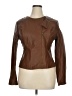 Just Fab 100% Rayon Brown Jacket Size XL - photo 1