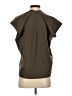Zara Brown Short Sleeve Blouse Size S - photo 2