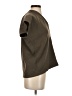 Zara Brown Short Sleeve Blouse Size S - photo 4