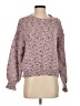 Unbranded 100% Polyester Tweed Pink Pullover Sweater Size S - photo 1