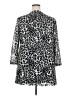 Fashion Bug Animal Print Silver Casual Dress Size 2X - photo 2