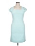 Alice + Olivia Solid Teal Cocktail Dress Size 14 - photo 1